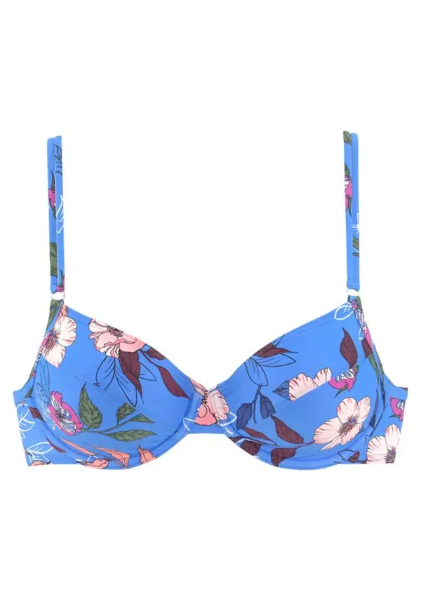 s.Oliver s.Oliver Bikini gornji dio  bež / plava / zelena / roza / bordo