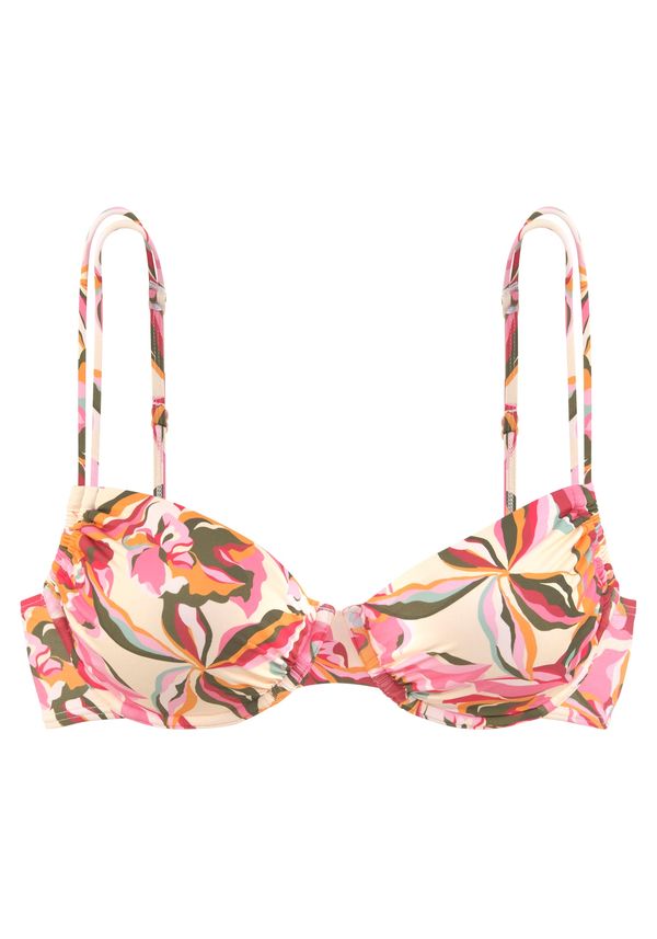 s.Oliver s.Oliver Bikini gornji dio  boja pijeska / kaki / roza / crvena