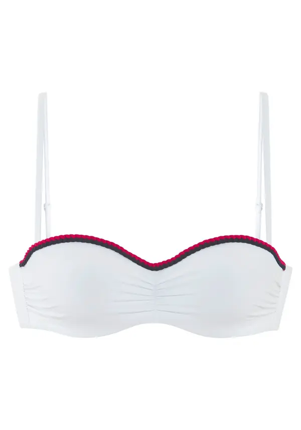 s.Oliver s.Oliver Bikini gornji dio  crvena / crna / bijela