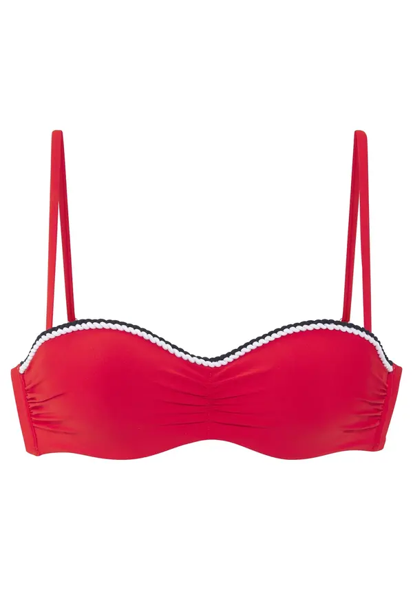 s.Oliver s.Oliver Bikini gornji dio  crvena / crna / bijela