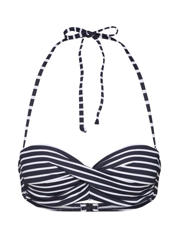 s.Oliver s.Oliver Bikini gornji dio 'Hill'  crna / bijela