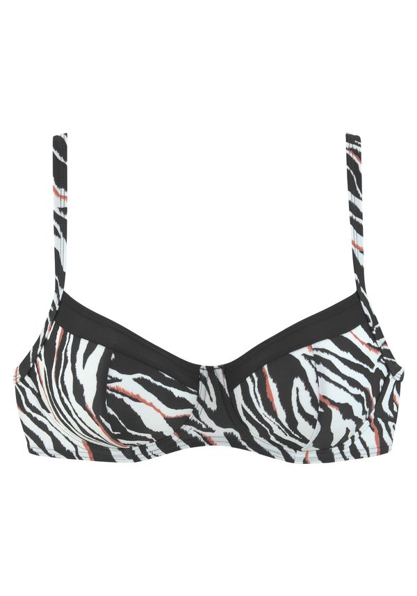 s.Oliver s.Oliver Bikini gornji dio  hrđavo smeđa / crna / bijela