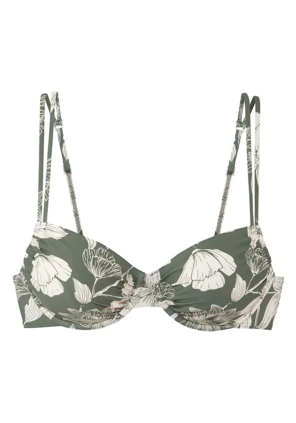 s.Oliver s.Oliver Bikini gornji dio 'LM'  bež / zelena