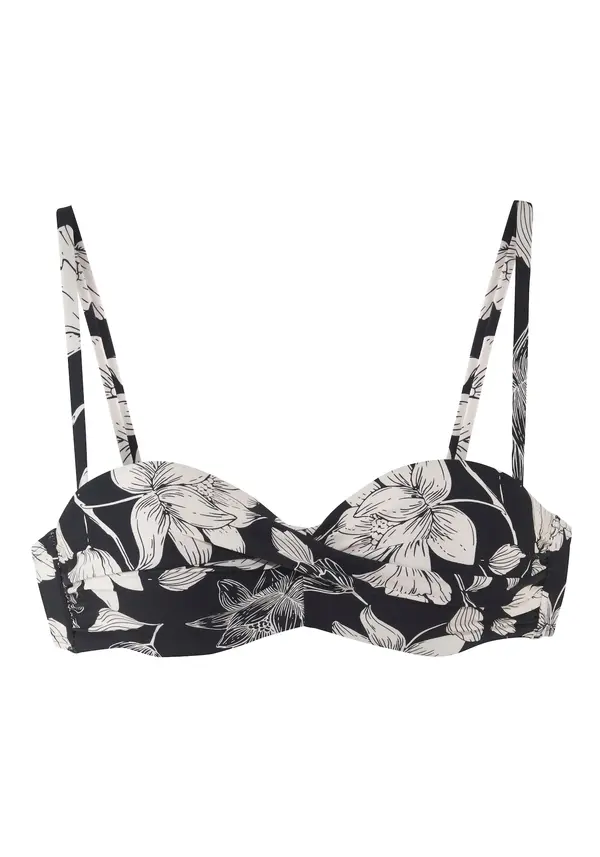 s.Oliver s.Oliver Bikini gornji dio 'LM'  crna / bijela