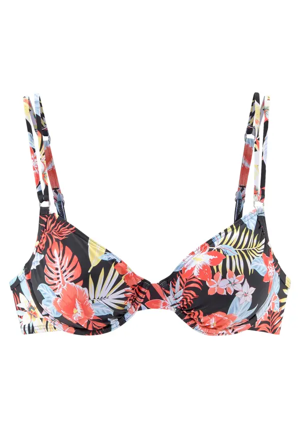 s.Oliver s.Oliver Bikini gornji dio  miks boja / crna