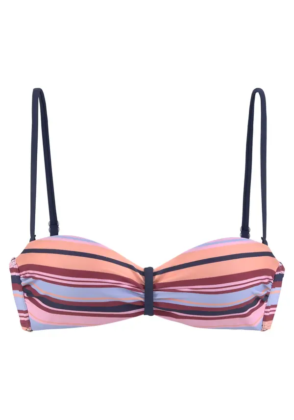s.Oliver s.Oliver Bikini gornji dio  mornarsko plava / marelica / roza / vatreno crvena