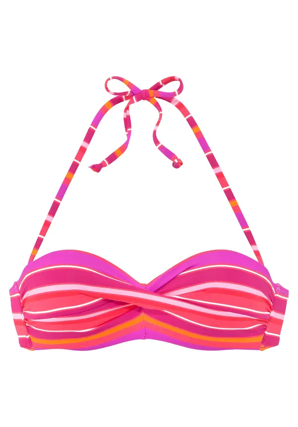 s.Oliver s.Oliver Bikini gornji dio  narančasta / roza / magenta