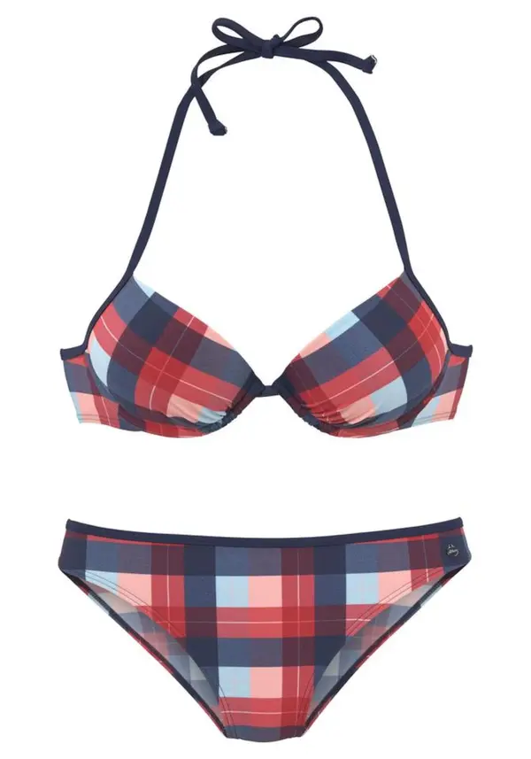s.Oliver s.Oliver Bikini  mornarsko plava / svijetloplava / klasično crvena / pastelno crvena