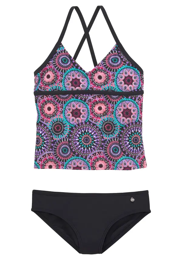 s.Oliver s.Oliver Bikini  plava / ljubičasta / crna