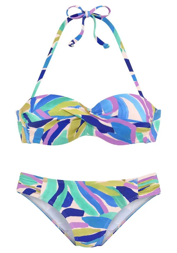 s.Oliver s.Oliver Bikini  plava / mornarsko plava / tirkiz / tamno ljubičasta