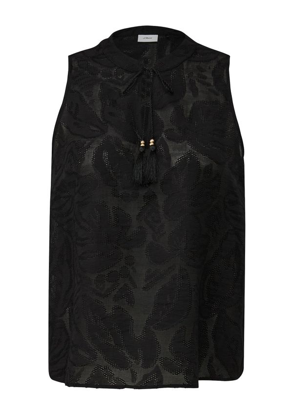 s.Oliver BLACK LABEL s.Oliver BLACK LABEL Bluza  crna