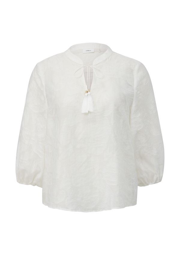 s.Oliver BLACK LABEL s.Oliver BLACK LABEL Bluza  ecru/prljavo bijela