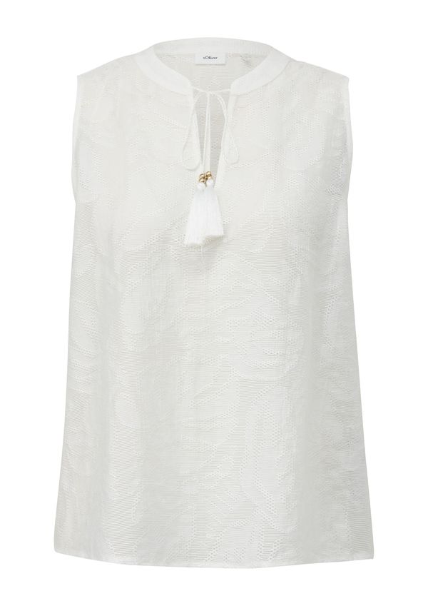 s.Oliver BLACK LABEL s.Oliver BLACK LABEL Bluza  ecru/prljavo bijela