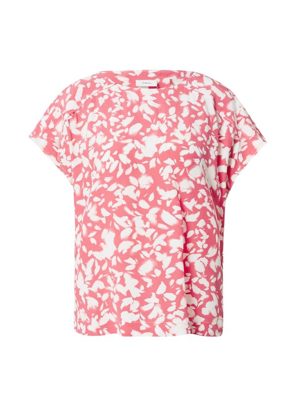 s.Oliver BLACK LABEL s.Oliver BLACK LABEL Bluza  svijetloroza / bijela