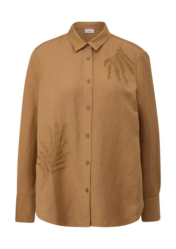 s.Oliver BLACK LABEL s.Oliver BLACK LABEL Bluza  svijetlosmeđa