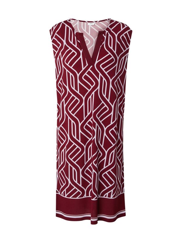 s.Oliver BLACK LABEL s.Oliver BLACK LABEL Haljina  pastelno roza / boja vina