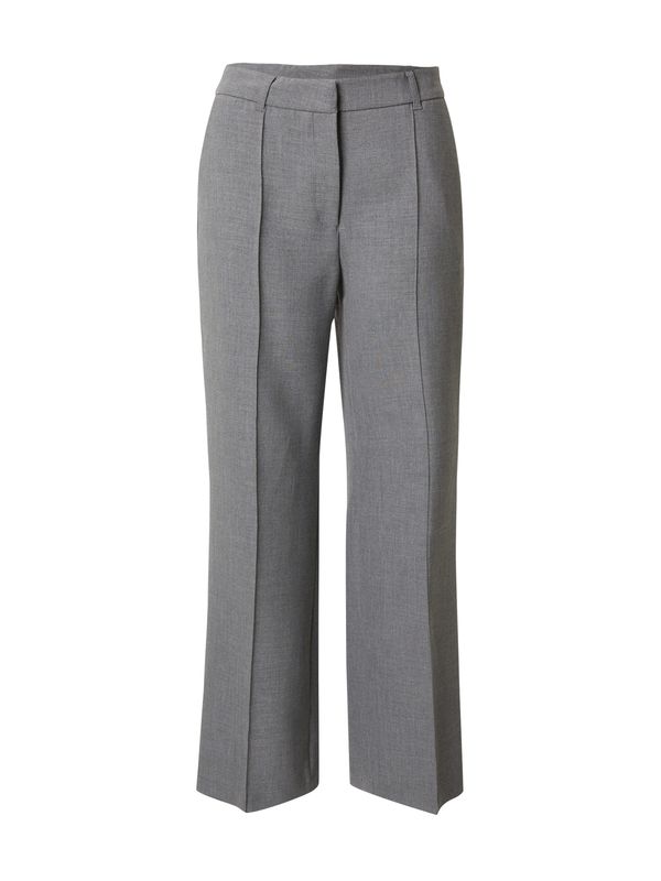 s.Oliver BLACK LABEL s.Oliver BLACK LABEL Hlače  antracit siva / tamo siva