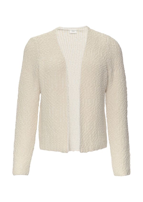 s.Oliver BLACK LABEL s.Oliver BLACK LABEL Kardigan  sivkasto bež