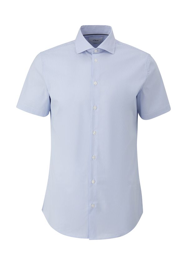 s.Oliver BLACK LABEL s.Oliver BLACK LABEL Košulja  svijetloplava / bijela