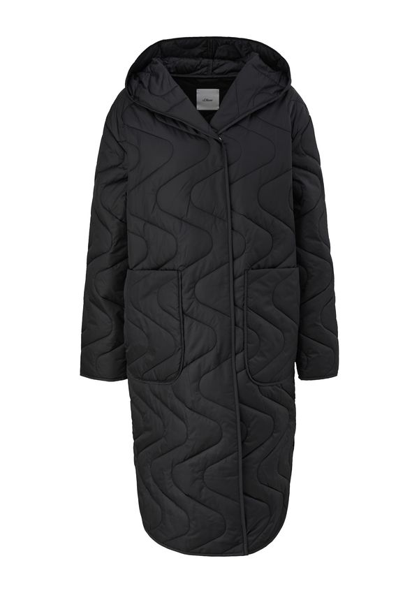 s.Oliver BLACK LABEL s.Oliver BLACK LABEL Prijelazni kaput  crna