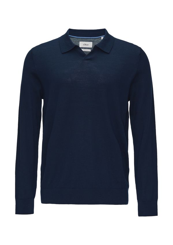 s.Oliver BLACK LABEL s.Oliver BLACK LABEL Pulover  mornarsko plava