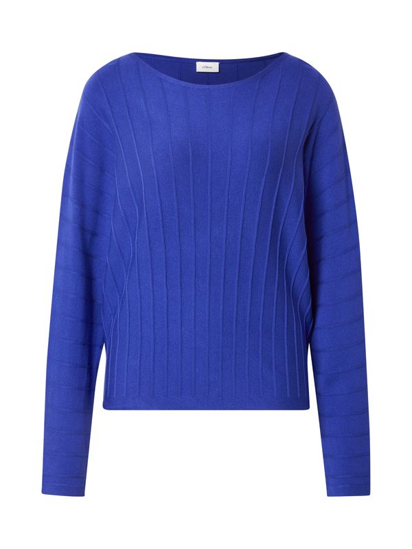 s.Oliver BLACK LABEL s.Oliver BLACK LABEL Pulover  plava