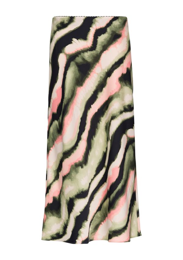 s.Oliver BLACK LABEL s.Oliver BLACK LABEL Suknja  svijetlobež / noćno plava / maslinasta / roza