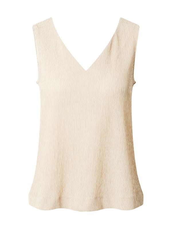 s.Oliver BLACK LABEL s.Oliver BLACK LABEL Top  svijetlobež / svijetložuta