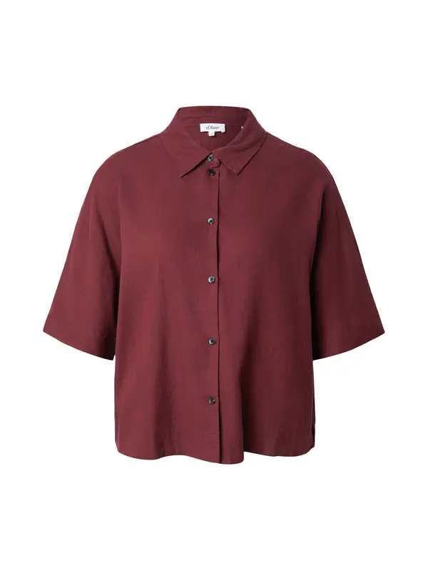 s.Oliver s.Oliver Bluza  bordo