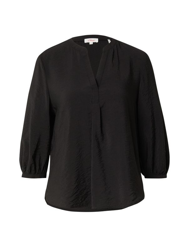 s.Oliver s.Oliver Bluza  crna