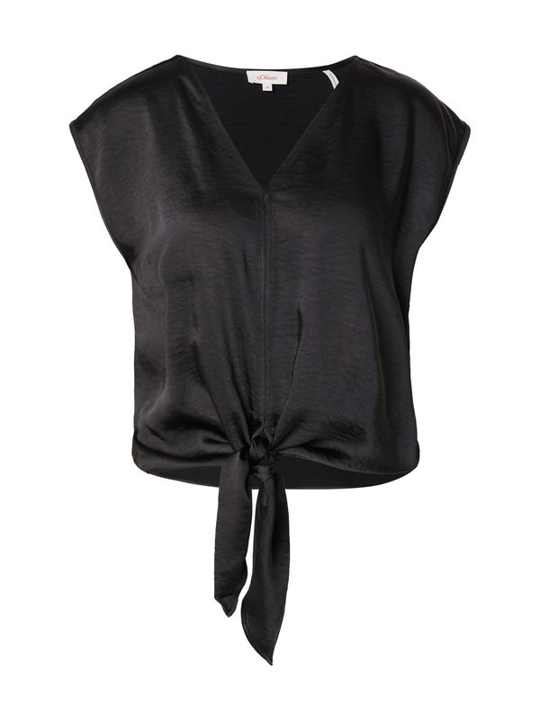 s.Oliver s.Oliver Bluza  crna