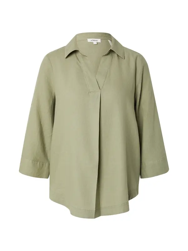 s.Oliver s.Oliver Bluza  maslinasta