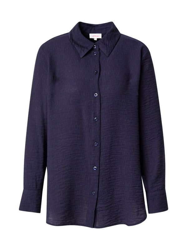 s.Oliver s.Oliver Bluza  noćno plava