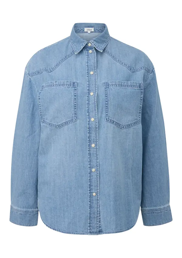 s.Oliver s.Oliver Bluza  plavi traper
