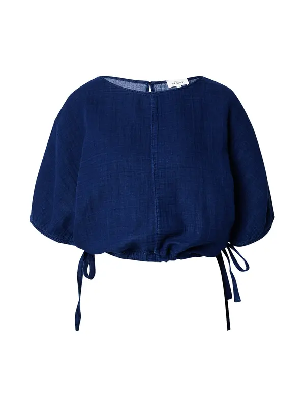 s.Oliver s.Oliver Bluza  tamno plava