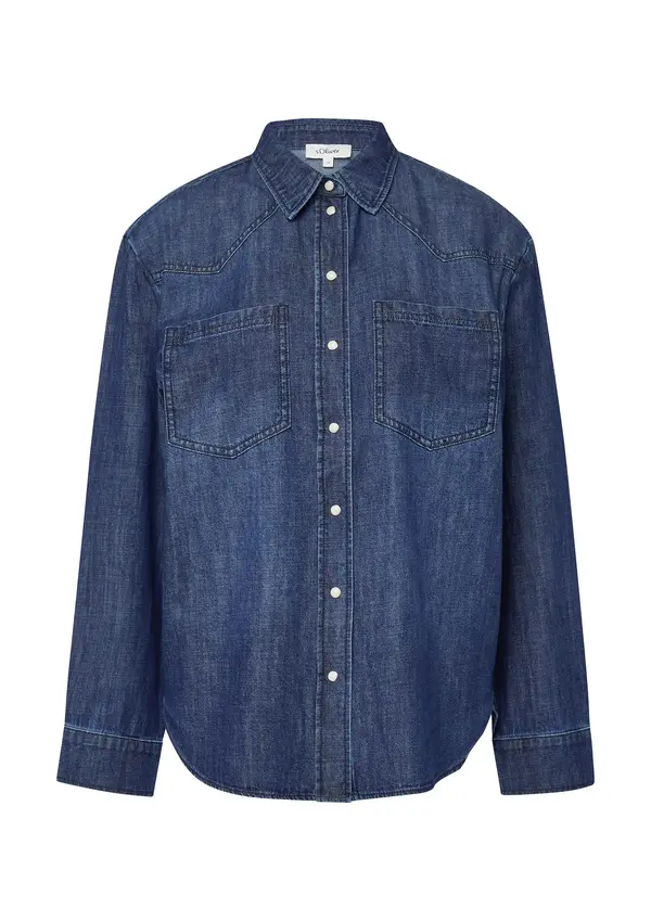 s.Oliver s.Oliver Bluza  tamno plava
