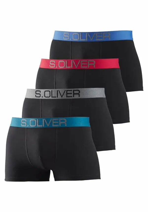 s.Oliver s.Oliver Bokserice  nebesko plava / dimno siva / petrol / crvena / crna