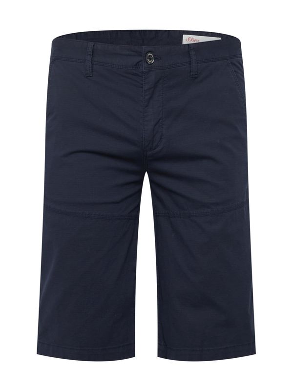 s.Oliver s.Oliver Chino hlače  tamno plava