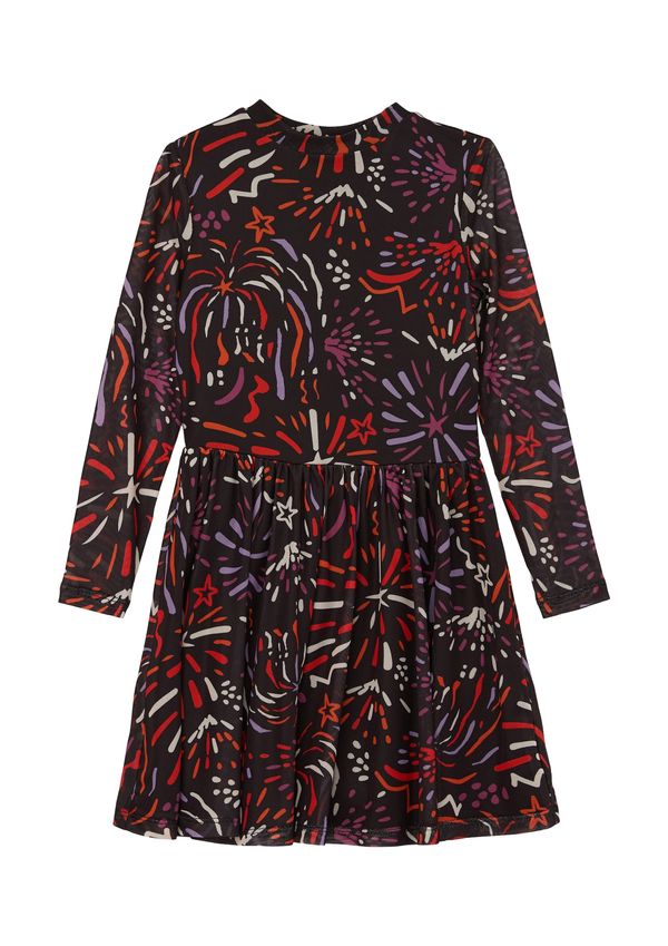 s.Oliver s.Oliver Haljina  bež / ljubičasta / crvena / crna