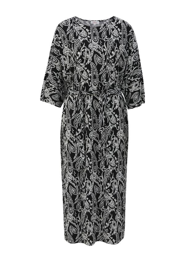 s.Oliver s.Oliver Haljina  crna / bijela