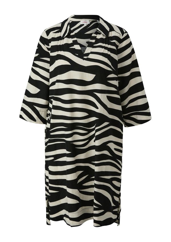 s.Oliver s.Oliver Haljina  crna / bijela