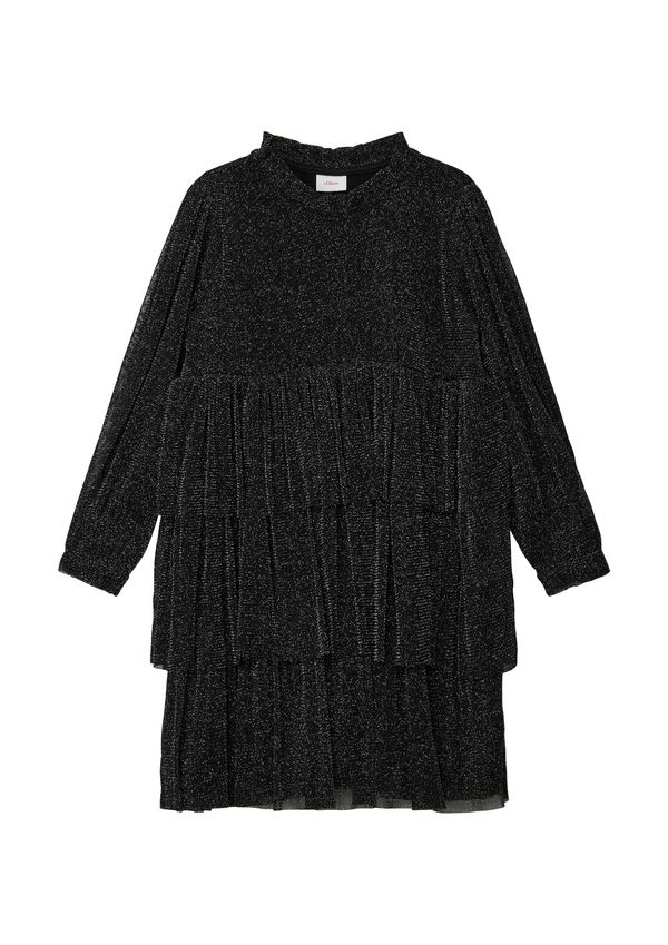 s.Oliver s.Oliver Haljina  crna / srebro