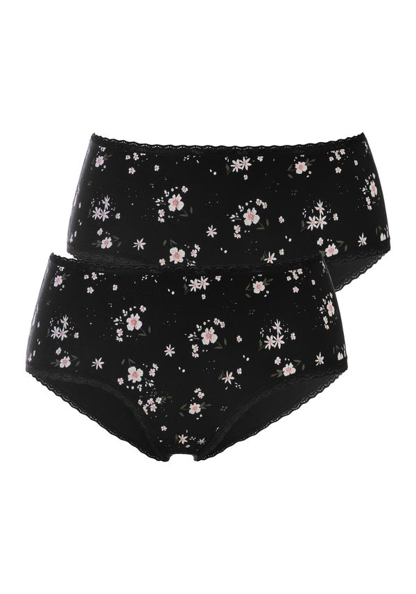 s.Oliver s.Oliver Hipster gaćice  crna / bijela