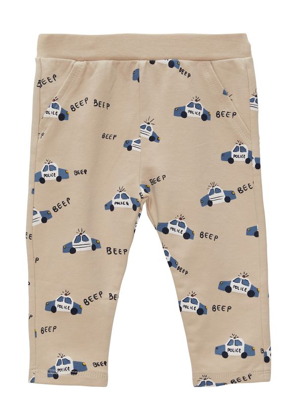 s.Oliver s.Oliver Hlače  bež / mornarsko plava / prljavo bijela