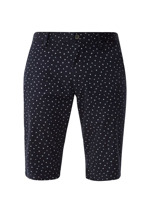 s.Oliver s.Oliver Hlače  mornarsko plava / bijela