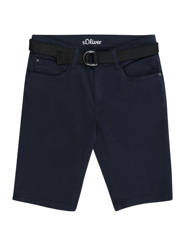 s.Oliver s.Oliver Hlače 'Seattle'  mornarsko plava / crna