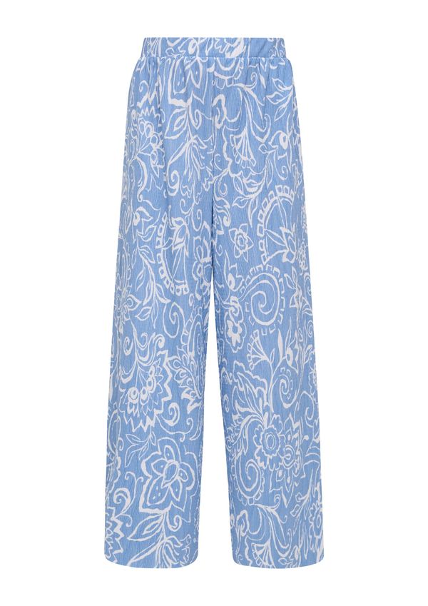 s.Oliver s.Oliver Hlače  svijetloplava / bijela