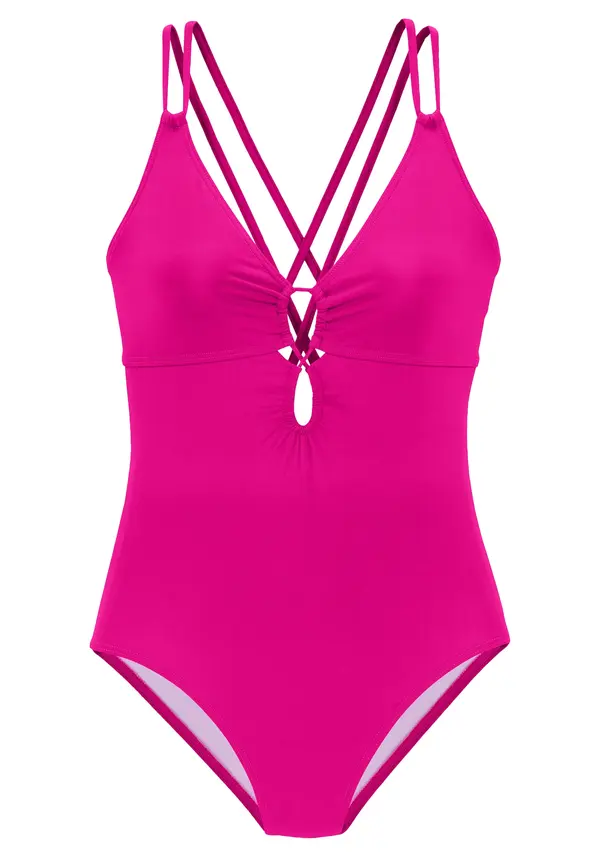 s.Oliver s.Oliver Jednodijelni kupaći kostim  magenta