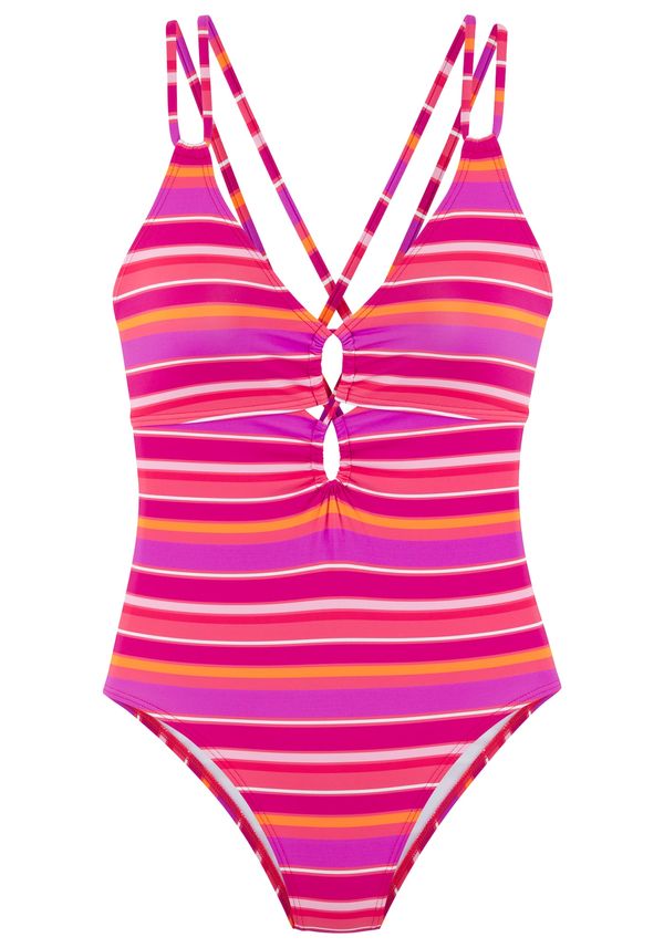 s.Oliver s.Oliver Jednodijelni kupaći kostim  narančasta / roza / fuksija / tamno roza
