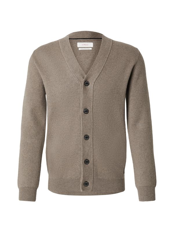 s.Oliver s.Oliver Kardigan  smeđa melange
